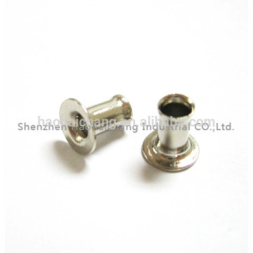 Nonstandard electrical brass contact blind rivet